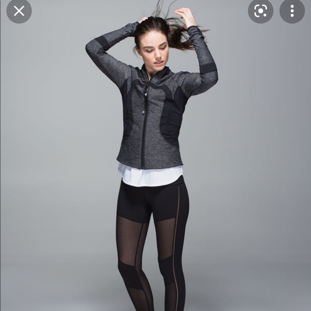 Lululemon Find Your Bliss Jacket Black/Heathered B - Picture 3 of 12